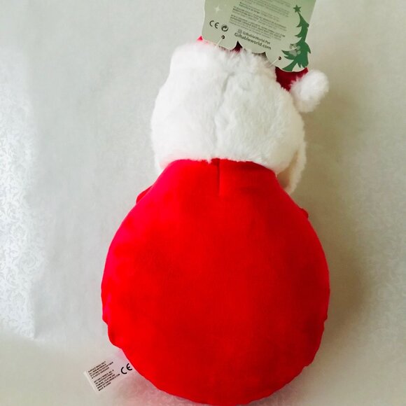 Giftable World 13" Jumbo Peppermint Nick w Squeaky Santa Claus Christmas - Picture 5 of 7